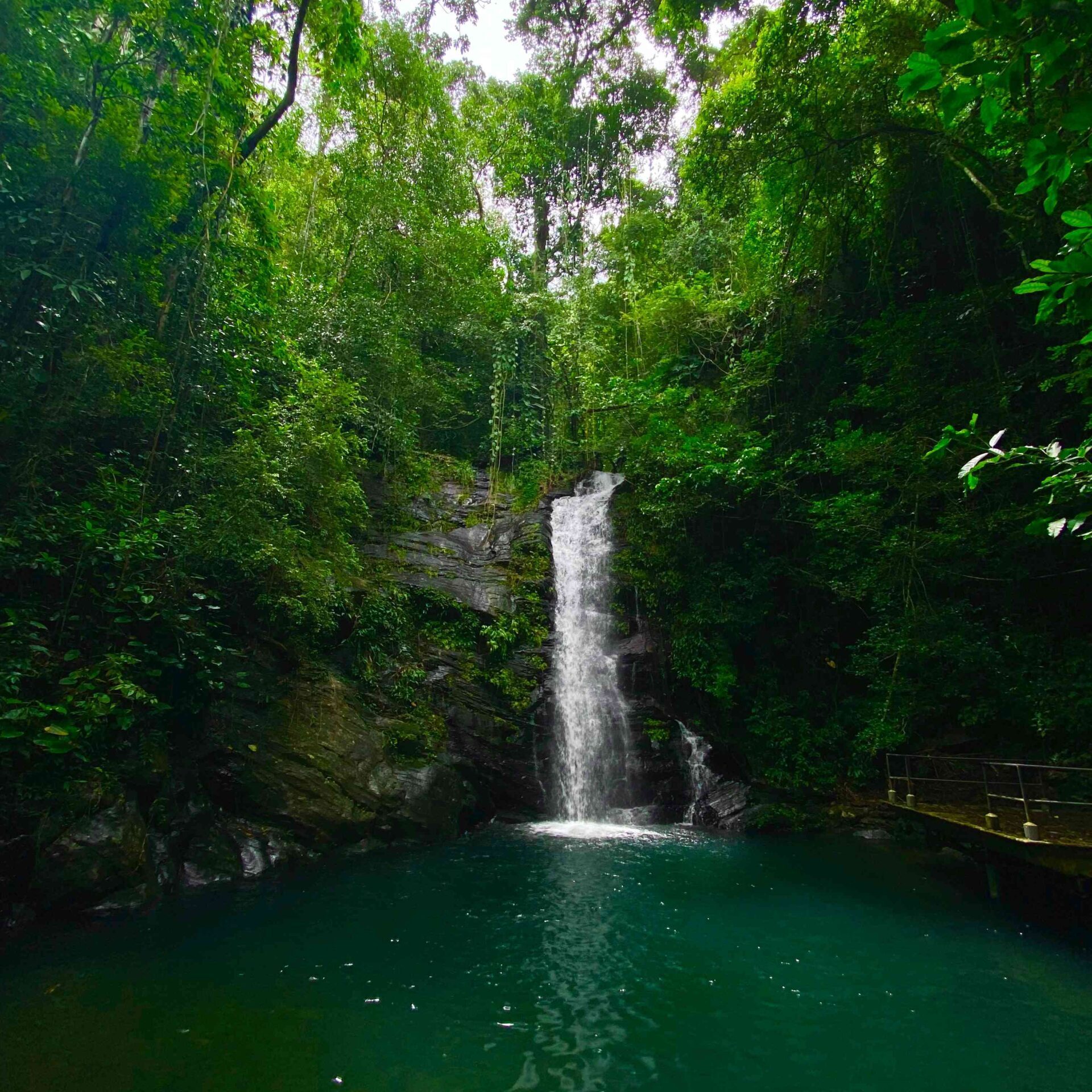 Maya World Waterfall