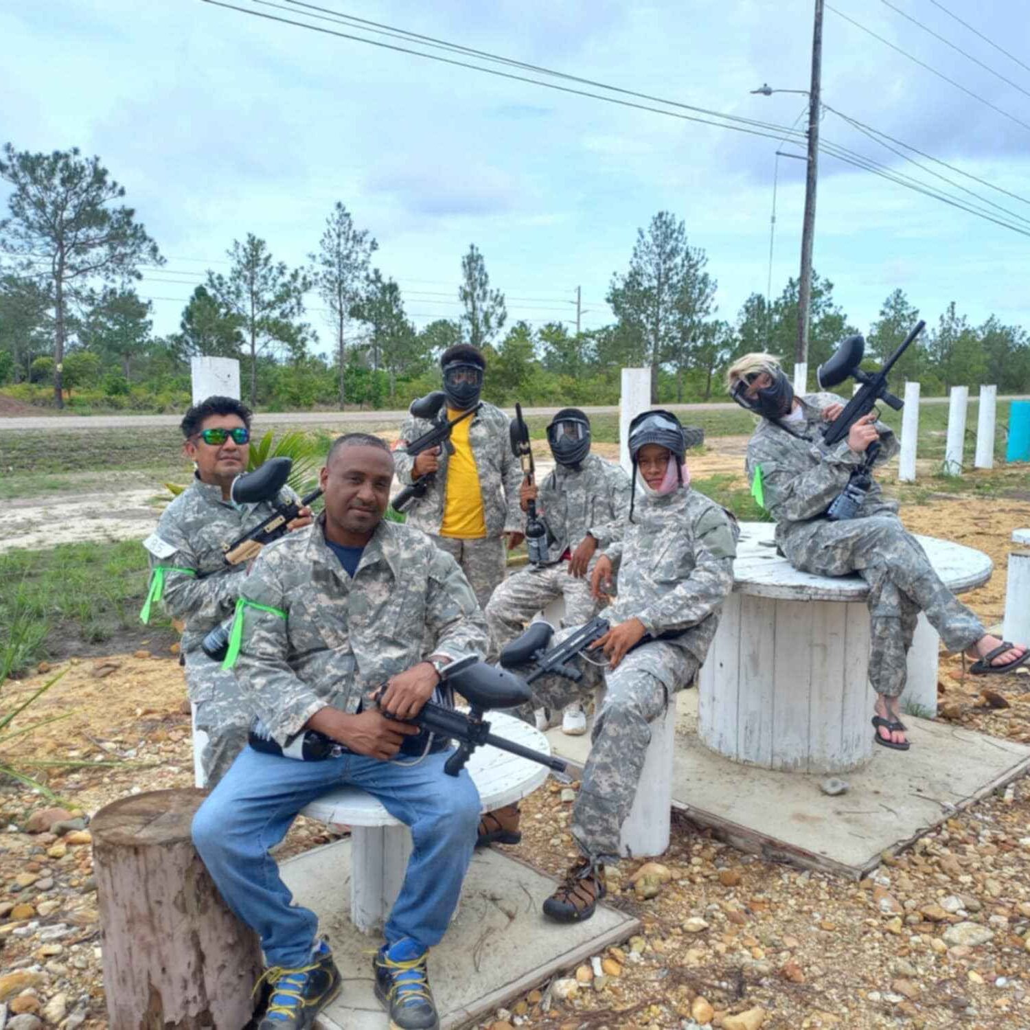 group paintball